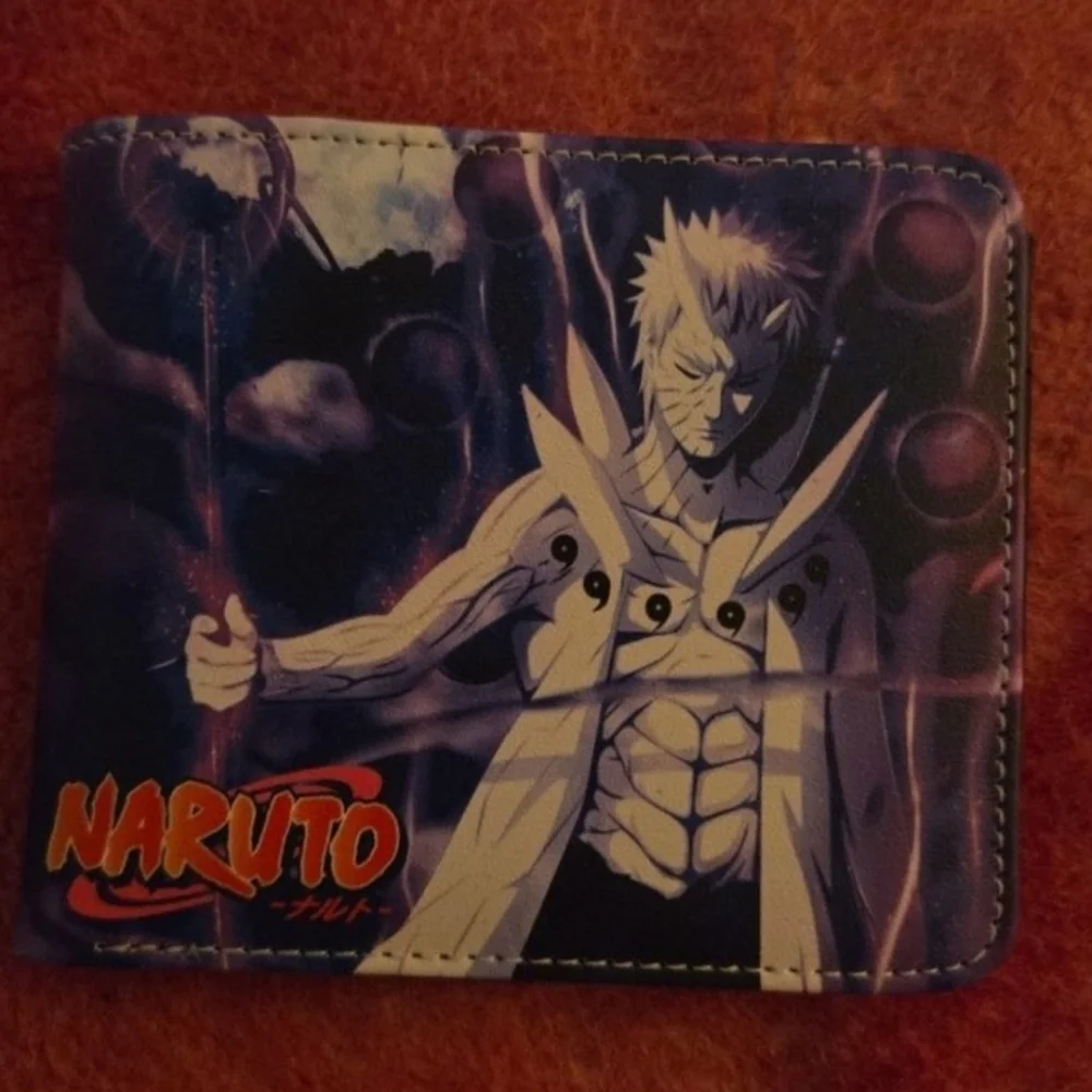 New Naruto anime manga leather wallet